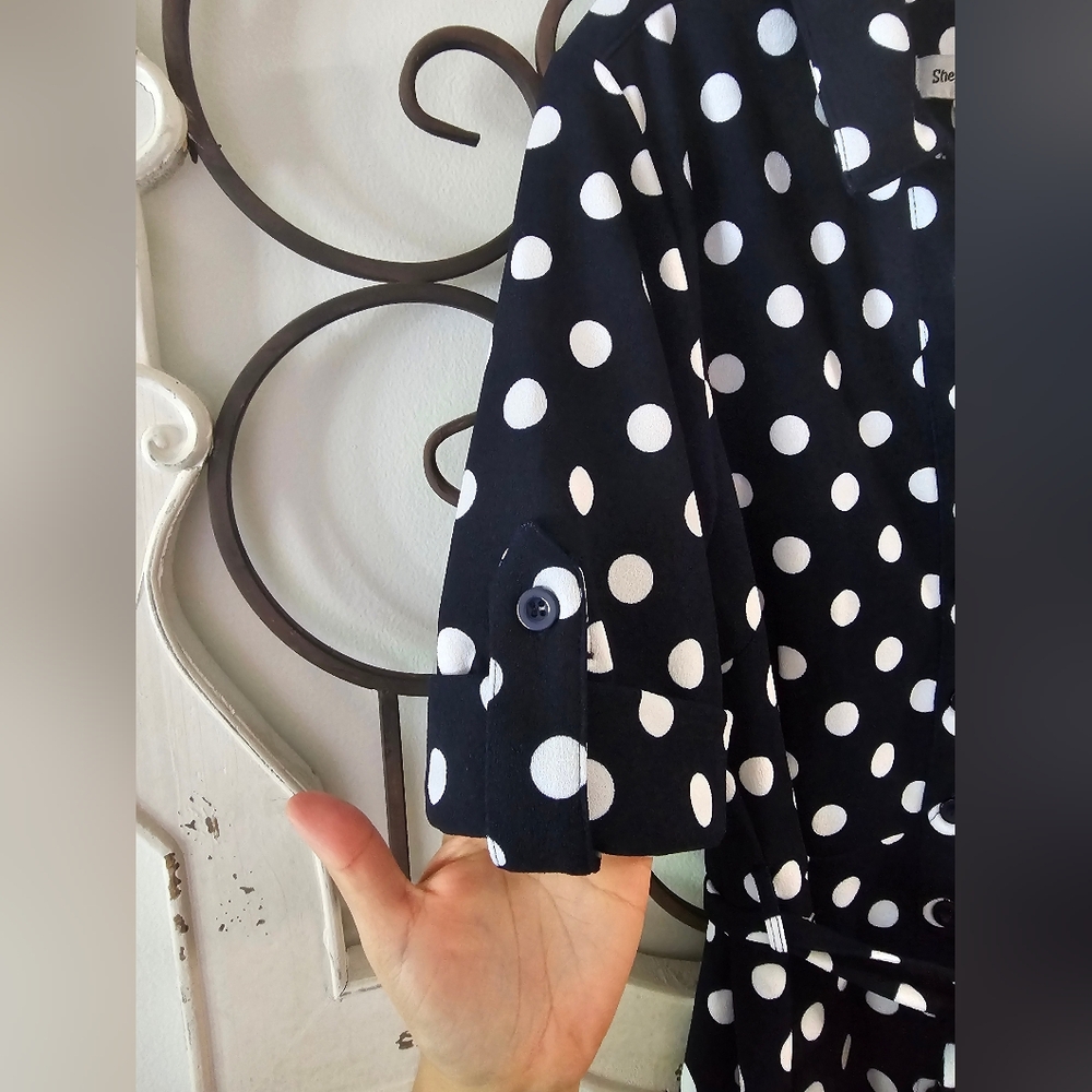 NWT Shelby & Palmer Retro Polka Dot Dress Size 8. - Picture 5 of 8